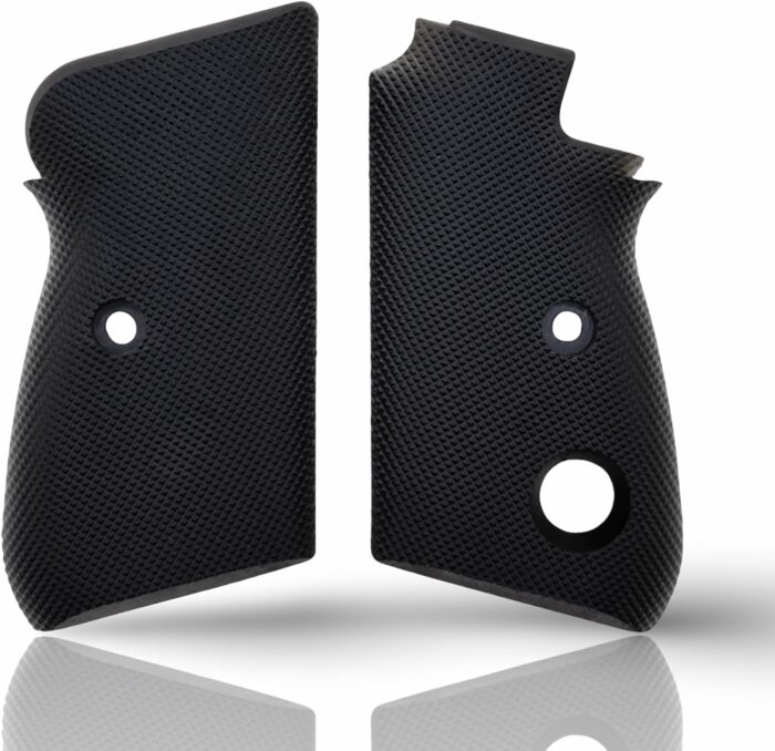 Zib Grips Aggressive Checkered Polymer Series Pistol Grips Compatible With, 1911 &Amp; Clones, Beretta, Sig Sauer, Cz, Browning And More Than 50 Pistols (Beretta 70 70S 71)  Sports &Amp; Outdoors - Image 6