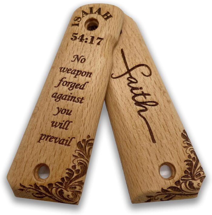 Beech Wood Handgun Grips For 1911 Full-Size : A Perfect Blend Of Beauty And Function - Image 4