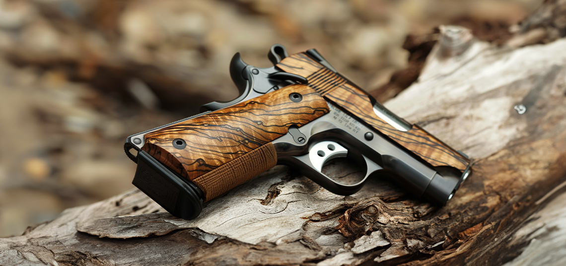 Custom Wood Handgun Grips : 4 Top Features You’ll Love