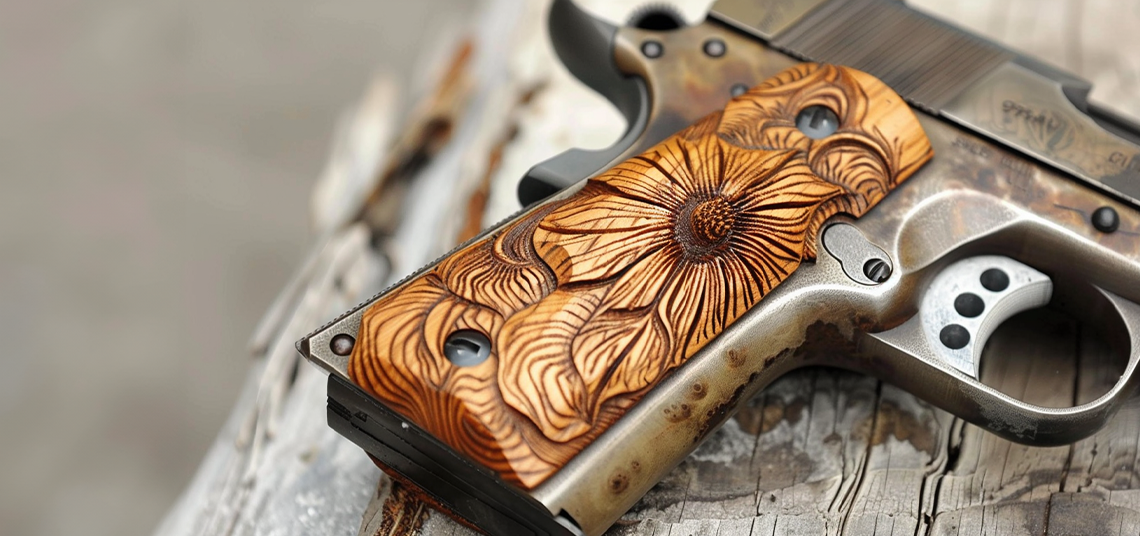 Custom Wood Handgun Grips : 4 Top Features You’ll Love