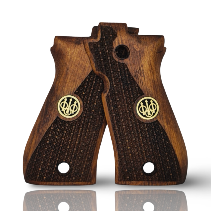 Zib Grips Wooden Series Pistol Grips For Beretta F81 - Image 4