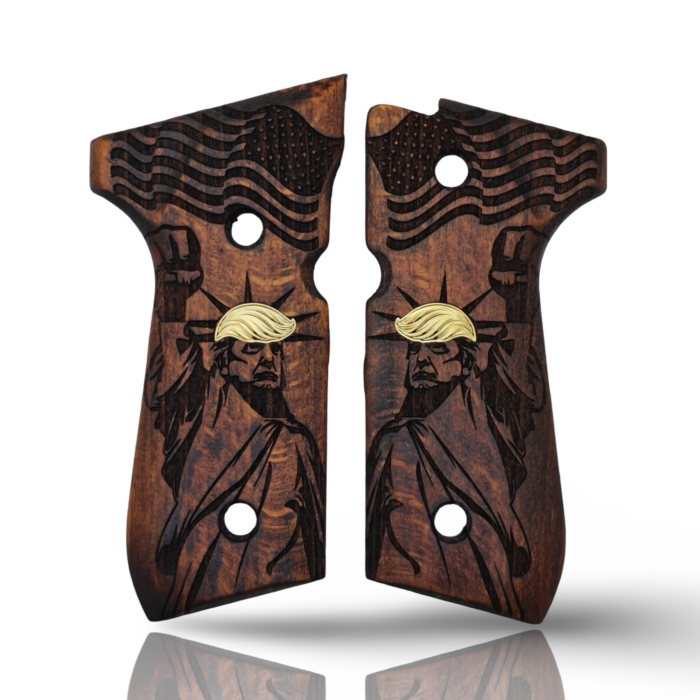 Zib Grips Wooden Series Pistol Grips For Beretta F92 - Image 1