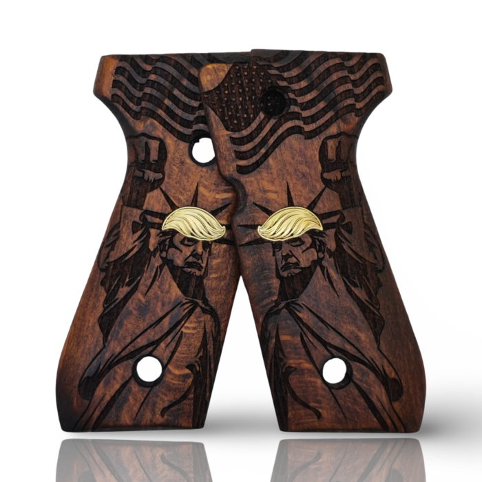 Zib Grips Wooden Series Pistol Grips For Beretta F92 - Image 2