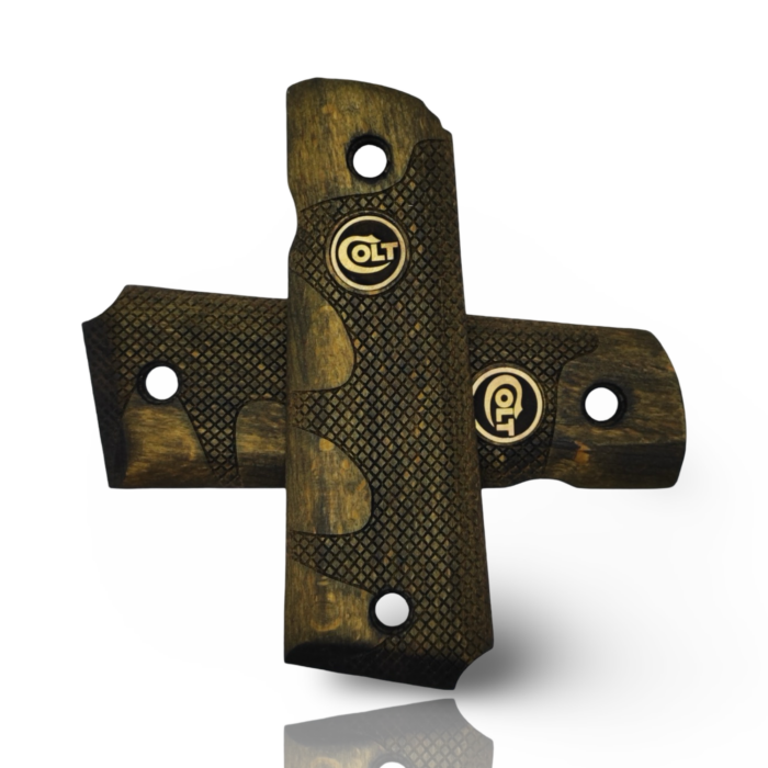 Zib Grips Wooden Series Pistol Grips For Colt 1911 - Image 4