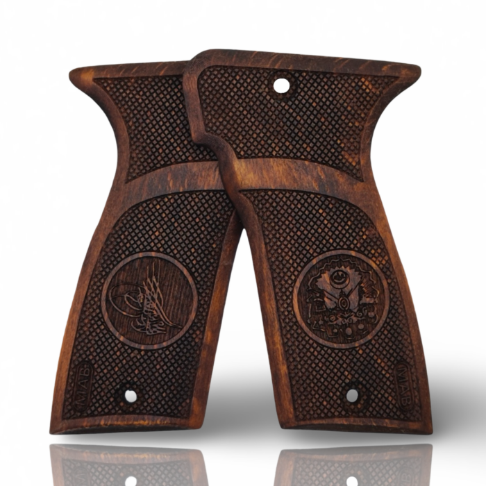 Zib Grips Wooden Series Pistol Grips For Mab Modeld765 - Image 1