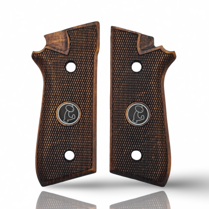 Zib Grips Wooden Series Pistol Grips For Taurus Pt92 - Image 1