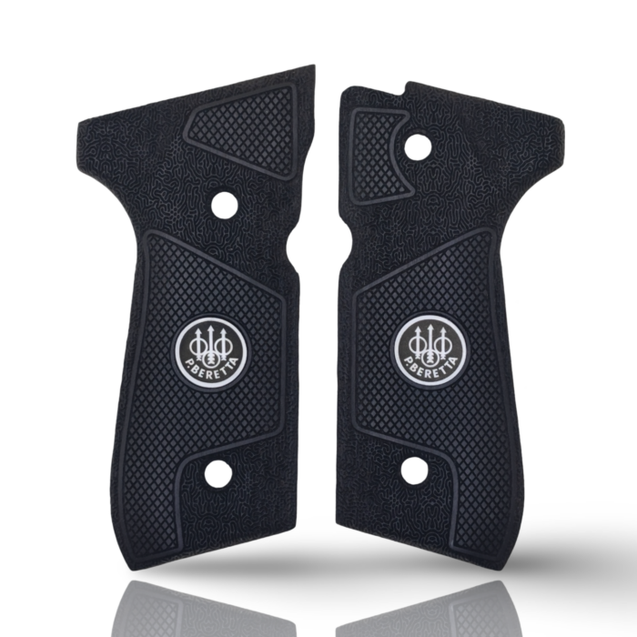 Beech Wood Pistol Grip For 92 Fs - Black Pattern - Image 2