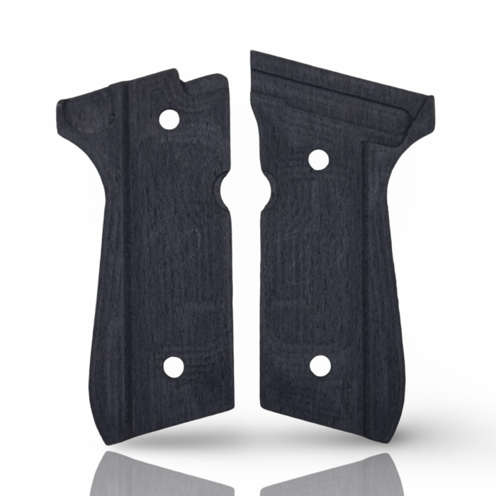 Beech Wood Pistol Grip For 92 Fs - Black Pattern - Image 6