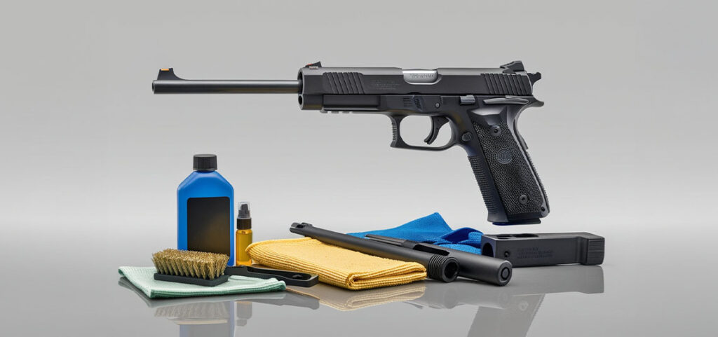 Cleaning Handgun