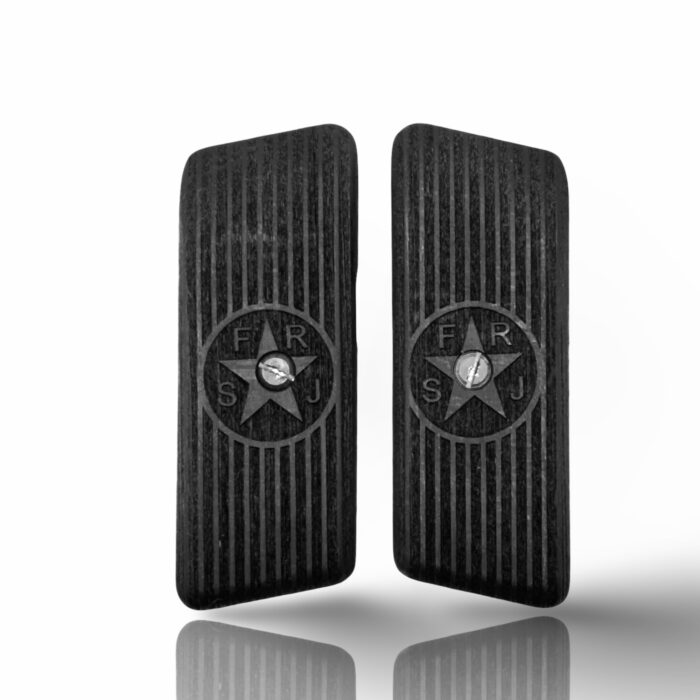 Tokarev Tt-33 Beechwood Grips - Star &Amp;Amp; Frsc Emblem, Handcrafted - Image 1