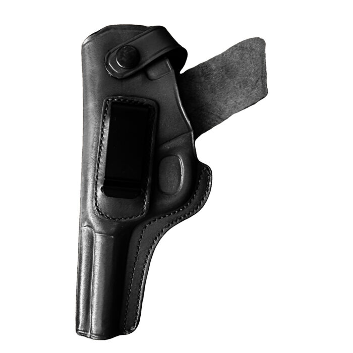 High Standard Hd Military Leather Holster | Iwb Owb Dual Carry | Black Left Hand | Zib Grips